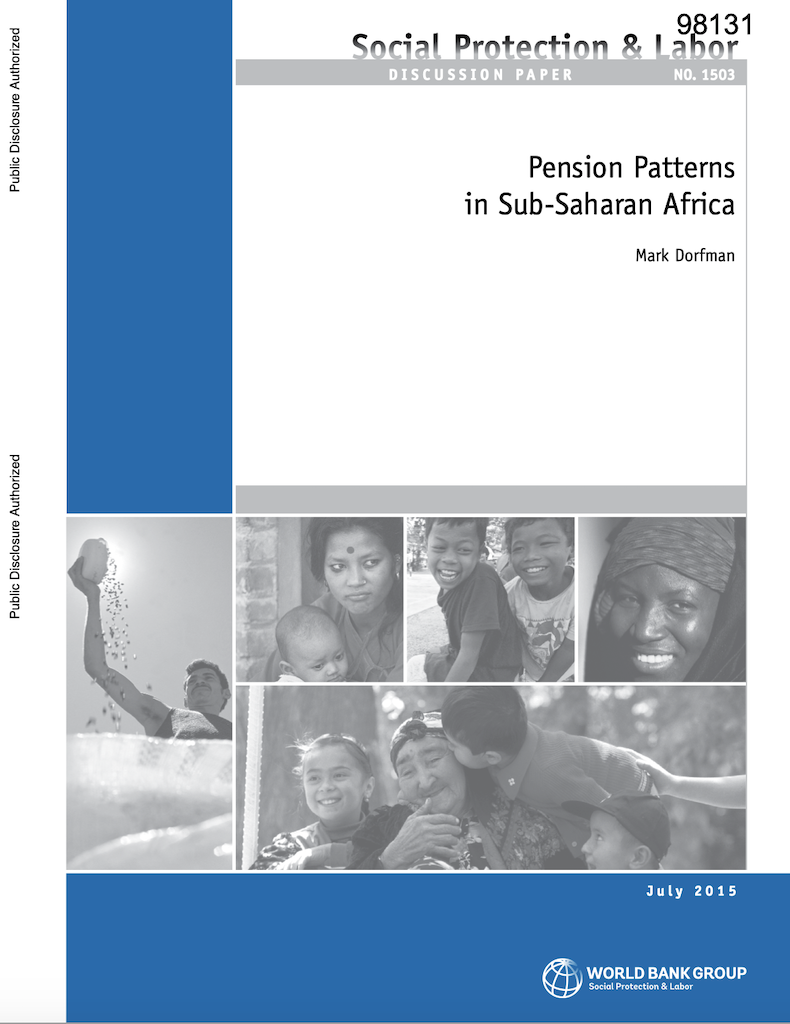 Pension Patterns In Sub-saharan Africa